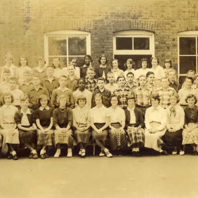 Gorton School Combined 8th Grades 1953-1954