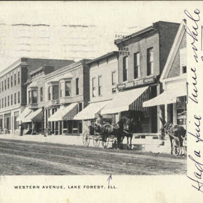 Western Avenue Post Card
