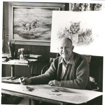 James Lockhart in studio