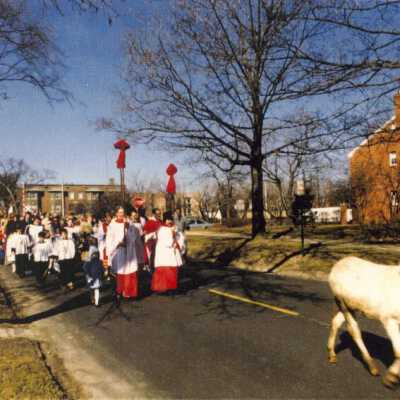 Church of the Holy Spirit Palm Sunday Procession