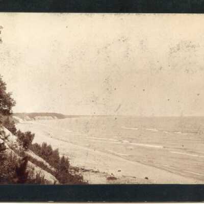 Beach, Lake, Bluff
