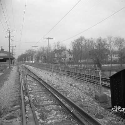 Lake Forest station, North Shore Line