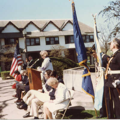 DAR Market Square dedication