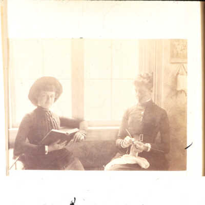 Two young women