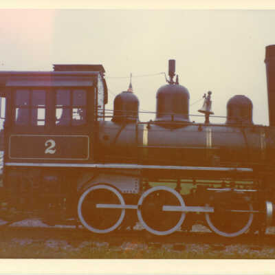 Stanely Wells Collection of Donnelly's Trains at his farm