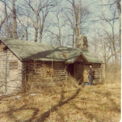 Log house in southwest Lake Forest