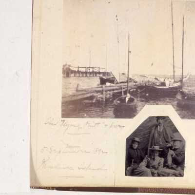 The Flying Mist and pier