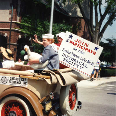 Lake Forest-Lake Bluff Historical Society in Lake Forest Day Parade