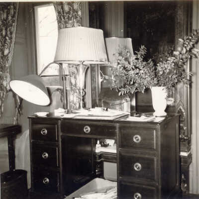 Desk in Quinlan home