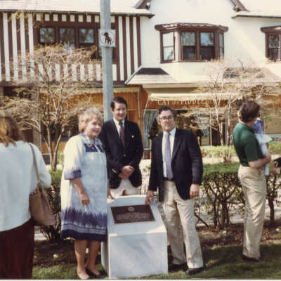 DAR Market Square dedication