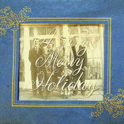 Carroll Family Christmas Card 1954