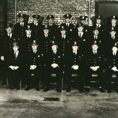 Police department, late 1950s