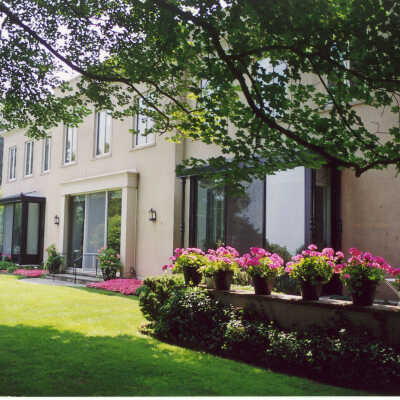 View of the east side of the Edward Byron Smith house