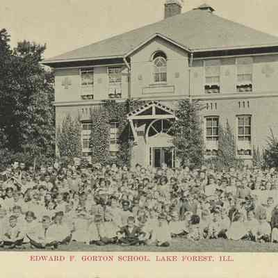 Gorton School Postcard