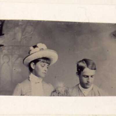 Portrait of a boy and girl