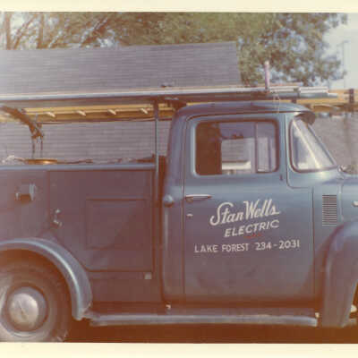 Stanley Wells Electric Service Truck