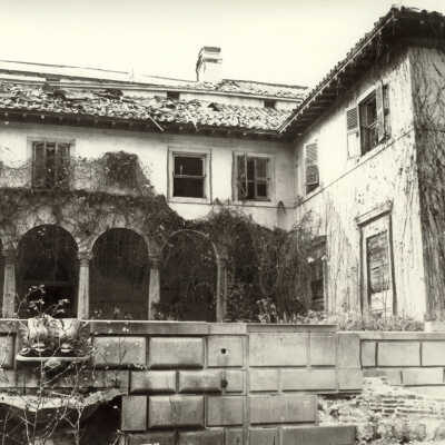 "Villa Turicum," rear view loggia