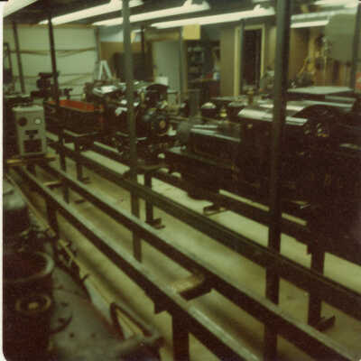 Stanely Wells Collection of Donnelly's Trains at his farm