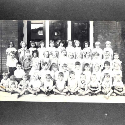 Halsey School 1933 kindergarten