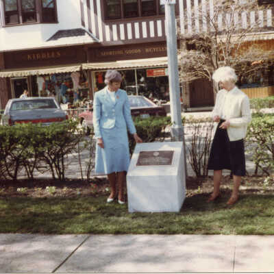 DAR Market Square dedication