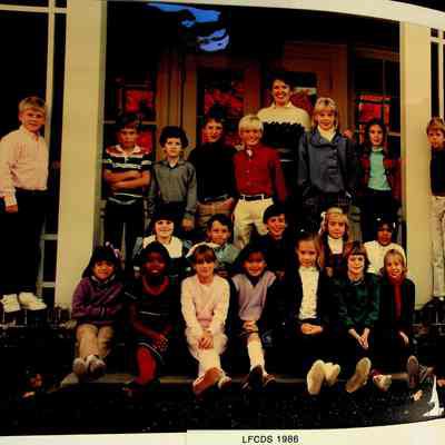 Lake Forest Country Day School 3rd Grade 1986