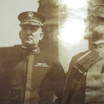 Portrait of 2 officers
