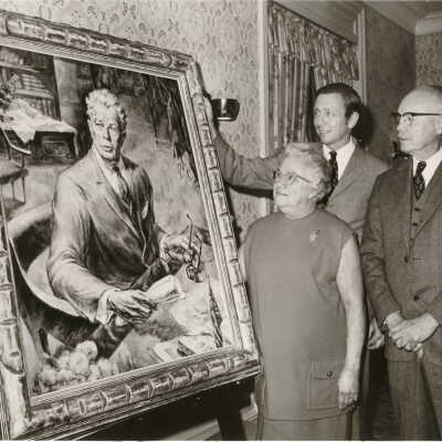 An unpublished portrait of Everett McKinley Dirksen