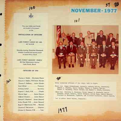 Ackermann Scrapbook 1977