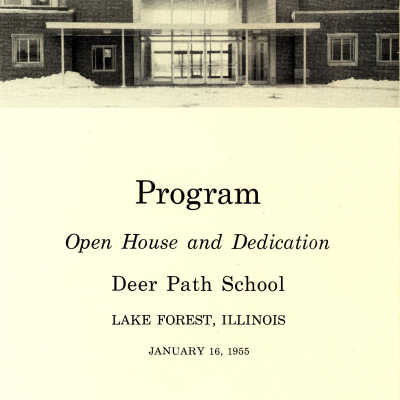 Dedication program