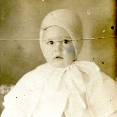 Don Fiester as a baby