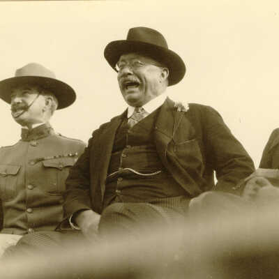 Teddy Roosevelt at Fort Sheridan