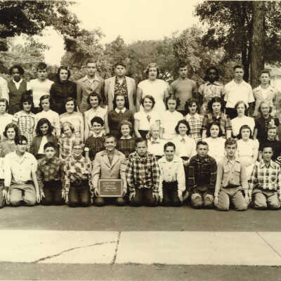 Gorton School Class of 1952, Combined 8th grades.