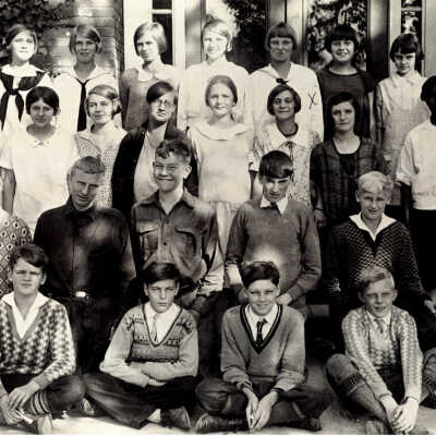 Gorton School 8th Grade Class of 1927