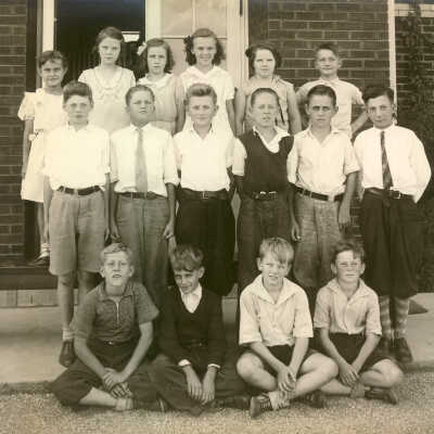 Everett School class photo