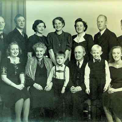 Unlabeled group photo