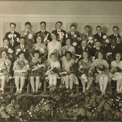 Graduation photograph