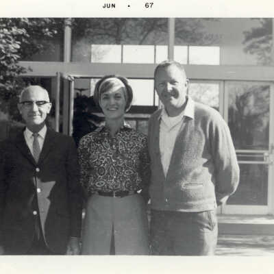 Robert Vandervoort, an unknown woman, Norm Erickson