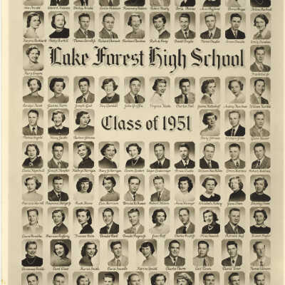Lake Forest High School Class of 1951