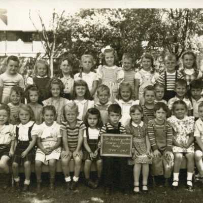 Halsey School Senior Kindergarten 1944-1945
