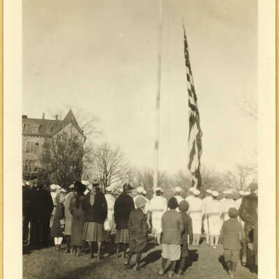 Lake Forest College Flag Pole Dedication