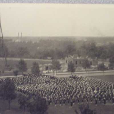 Aerial of band