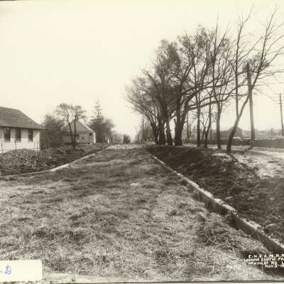 Looking south from Scott Street