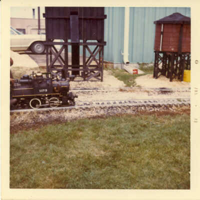 Stanely Wells Collection of Donnelly's Trains at his farm