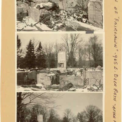 Fairlawn I Fire, 1920