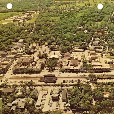 Market Square Aerial View