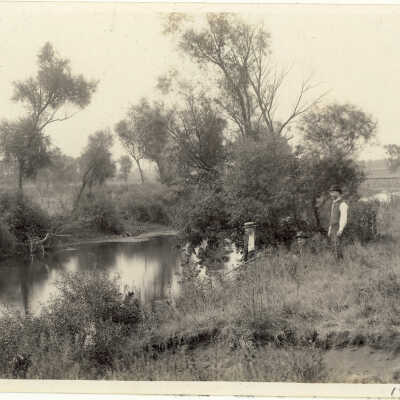 Scene on the Des Plaines River near Libertyville.