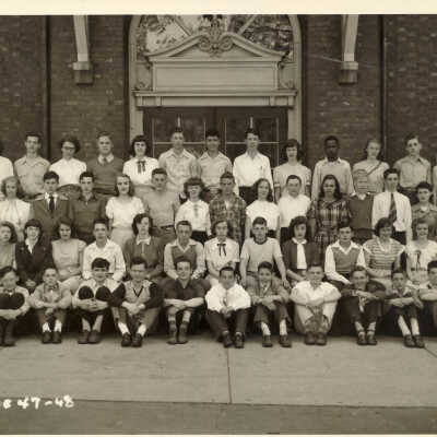 Gorton School class of 1948 (8th grade)