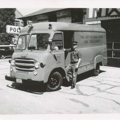 Fire Department Van