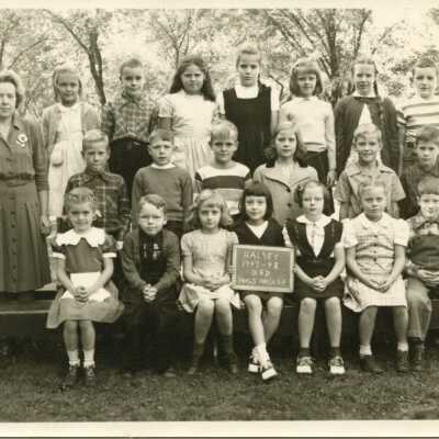 Halsey School Third Grade 1947-1948