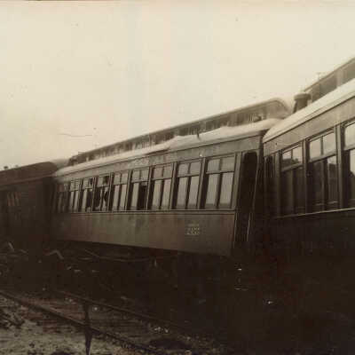 C&NW Railway train cars